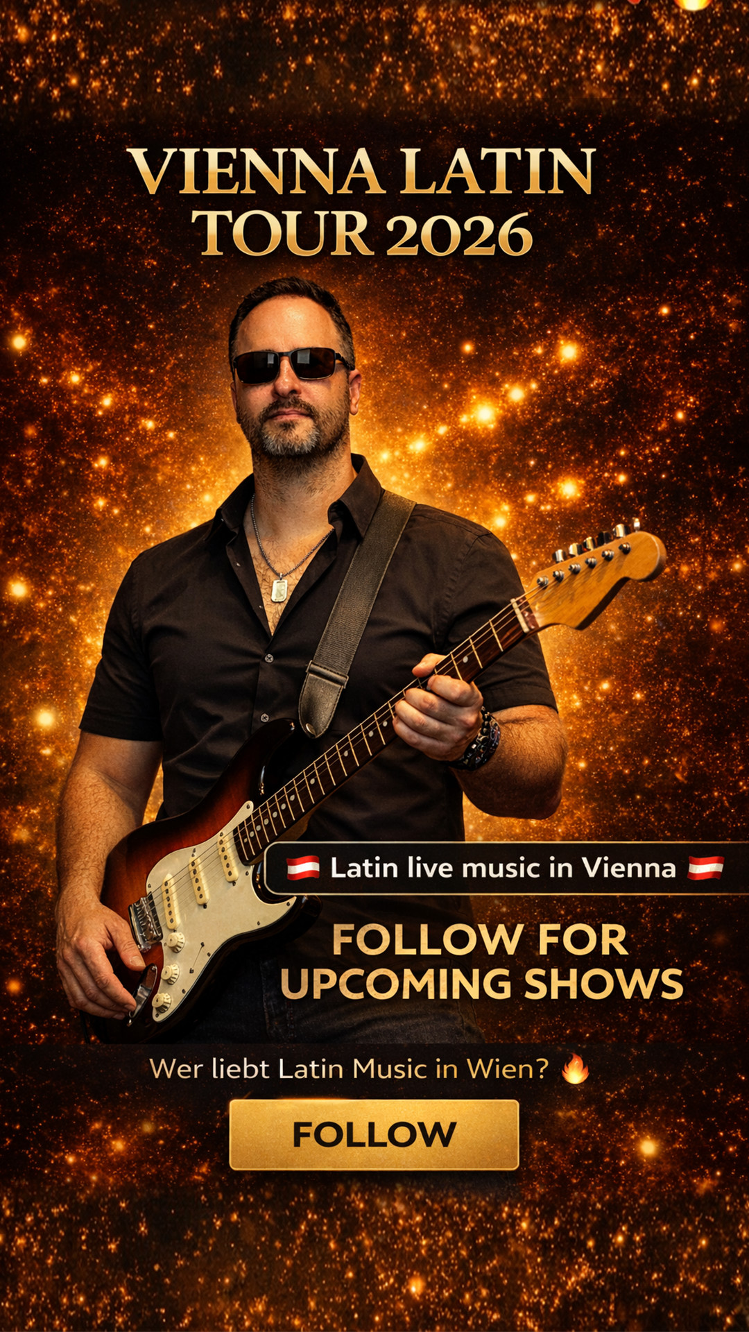 Jean Carlos Vienna Latin Tour 2026 – Latin Musik Wien